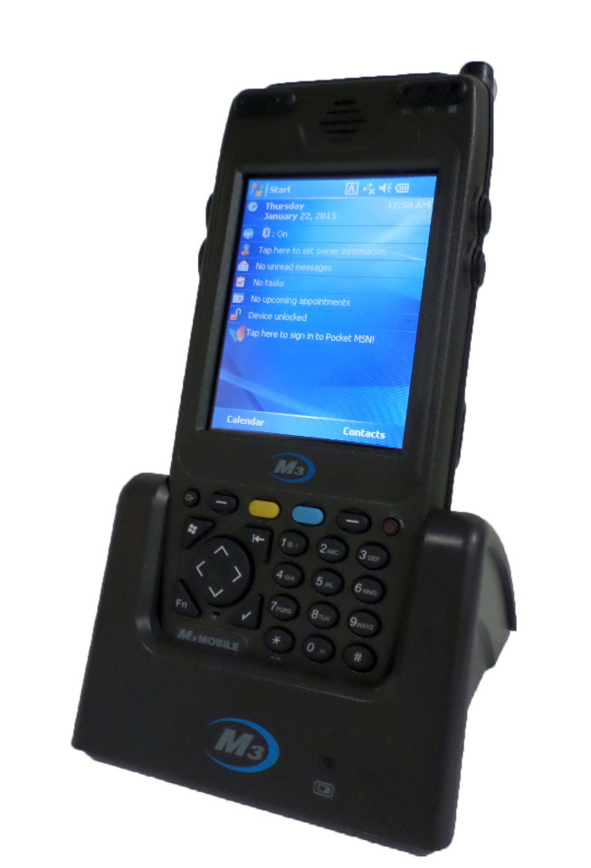 M3 Mobile Compia MC7500S RUGGED Portable Handheld PDA Windows Mobile