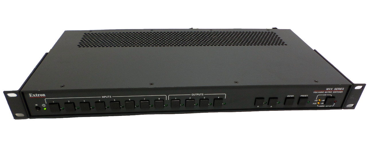 Extron MVX 84 VGA Audio Matrix Switcher Rack Mount ElectronicDepot USA