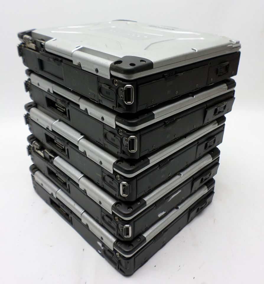 Lot of 5 Panasonic CF29 Toughbooks for parts or repair