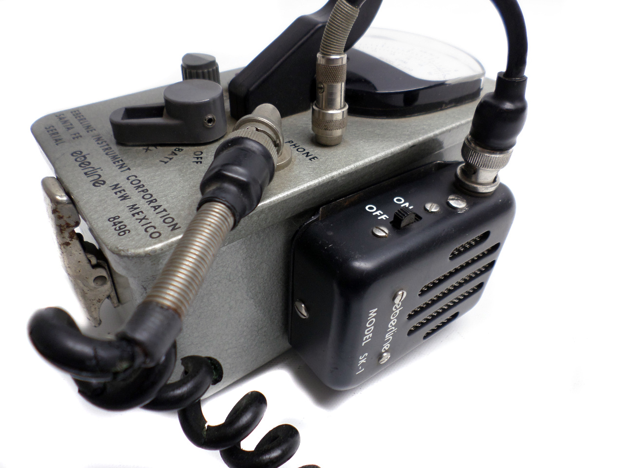 Eberline Instrument Model E120 Geiger Counter with SK1 and Probe eBay
