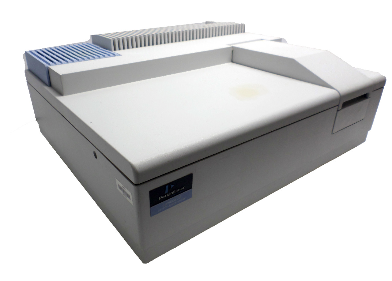 Perkin Elmer Lambda 25 UV/VIS Spectrometer L600000B w/ Spectronic