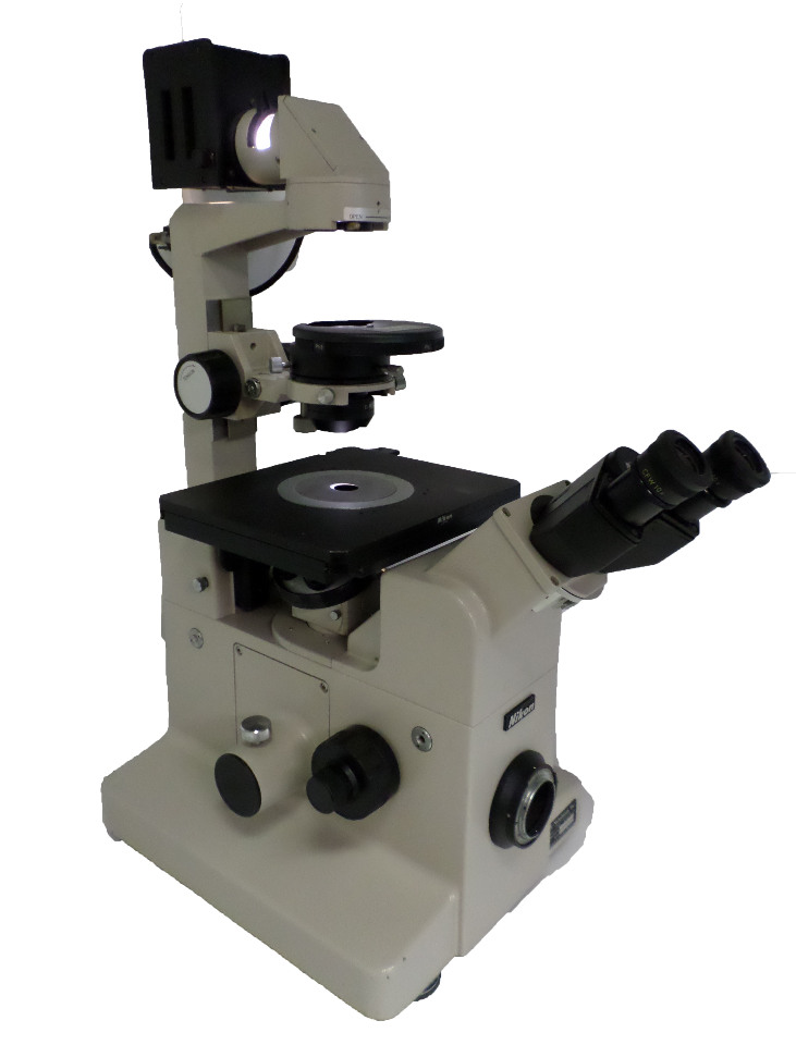 Nikon Diaphot Inverted Tissue Culture Microscope with Light Source