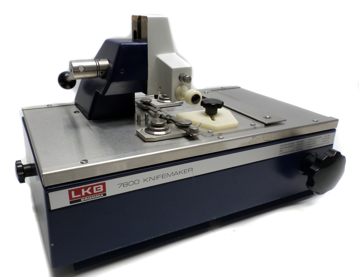 LKB Bromma Knife Maker Type 7800 Glass Knifemaker eBay