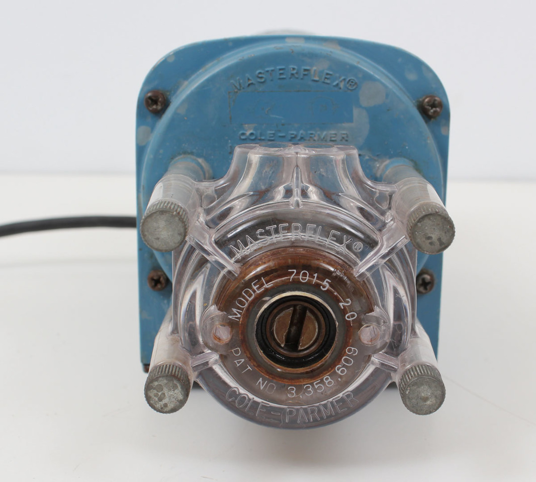 Cole Parmer Peristaltic Pump 755300 with 701520 Pump Head 6600 RPM