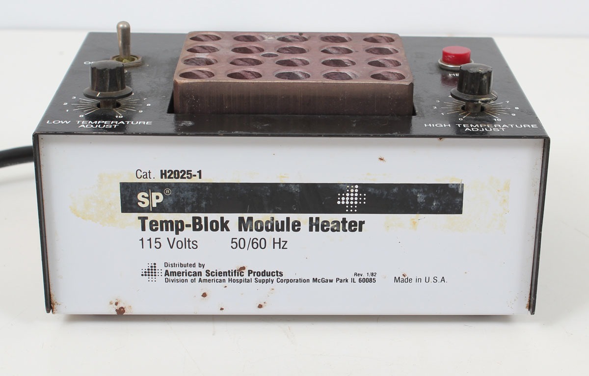 Lab Line MultiBlok Heater H20251 with 20 Slot Heating Block eBay