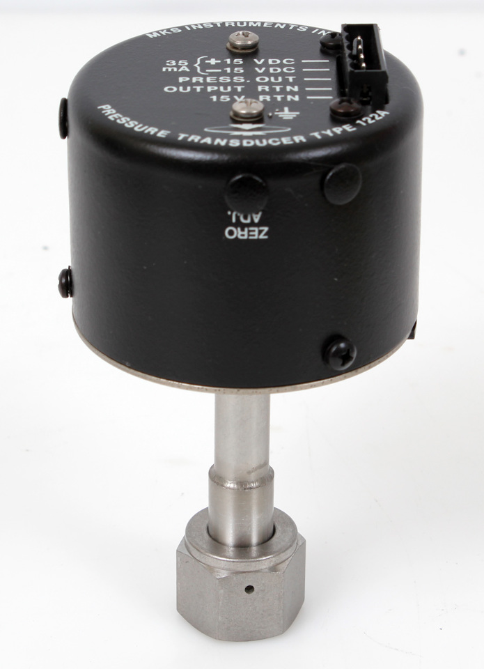 MKS Baratron Absolute Pressure Transducer 122AA00010AB, 10 Torr Range