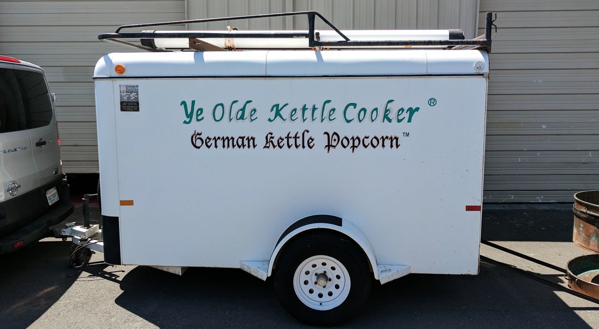 Concessions Mfg Ye Olde Kettle Cooker Kettle Corn Popcorn Popper
