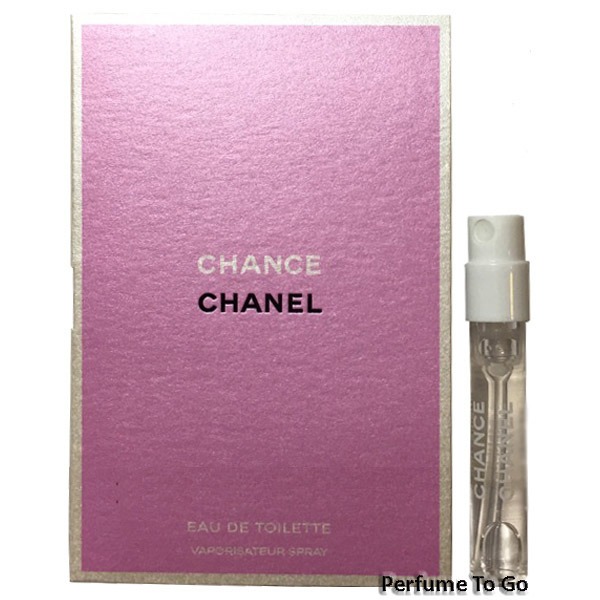 CHANEL CHANCE for Women * NEW Fragrance EDT Travel Vial Spray Sample