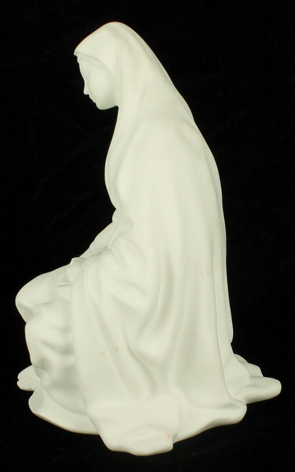 Vintage Lenox The Nativity Mary White Porcelain Bisque Holy Family