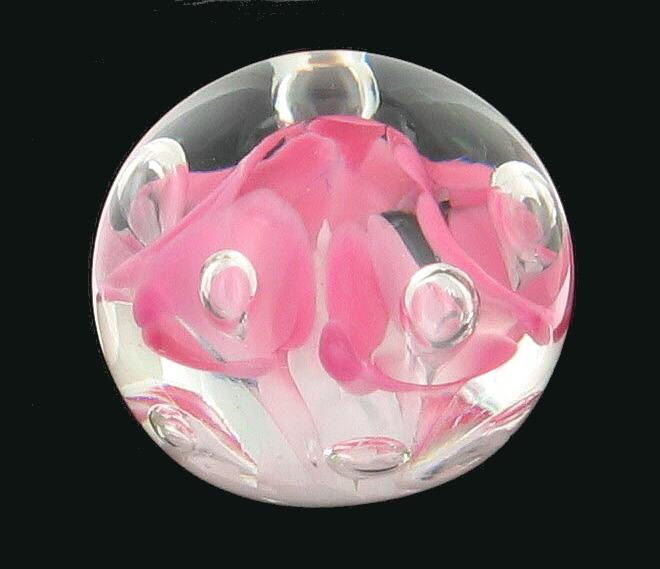 Glass paperweight 1984