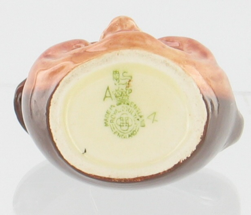 VINTAGE ROYAL DOULTON TOBY JUG MUG JOHN BARLEY CORN w OLD "A" MARK