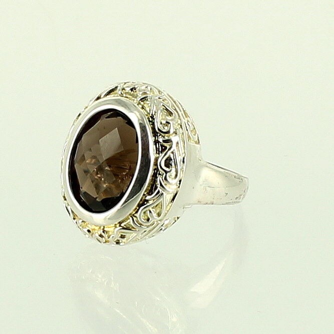 Smoky Quartz Filigree Ring Smoky Quartz Filigree Ring