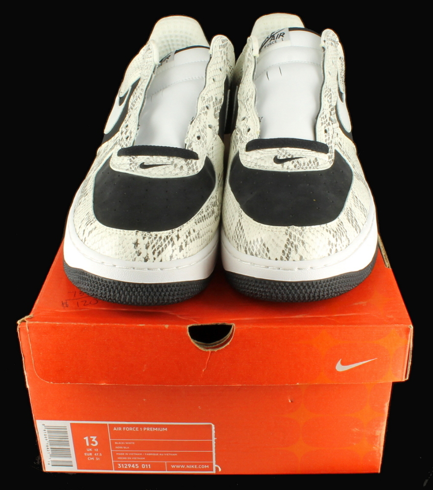 black snakeskin air force 1