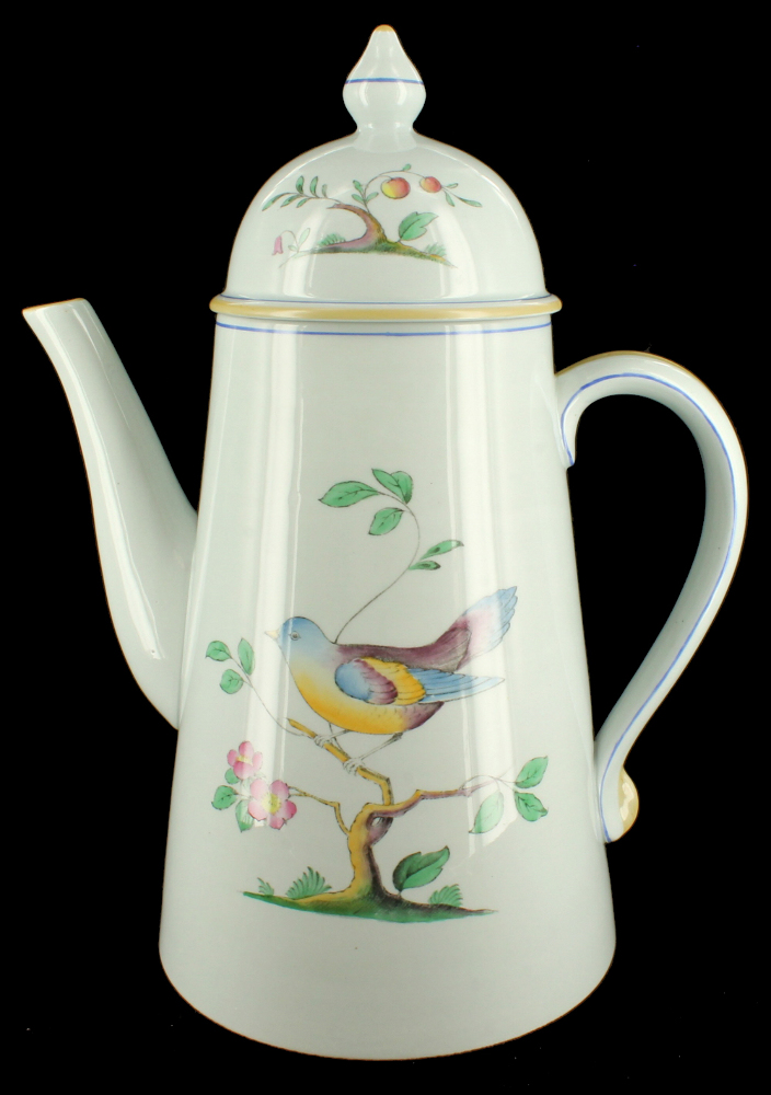 Antique Copeland Spode Queens Bird Coffee Pot New Stone eBay