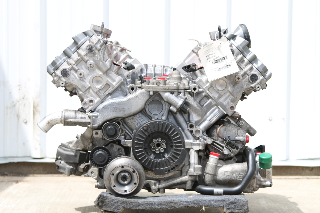 2009 2010 2011 2012 2013 Audi R8 Engine Audi R8 Motor 12K Miles 5.2 V10