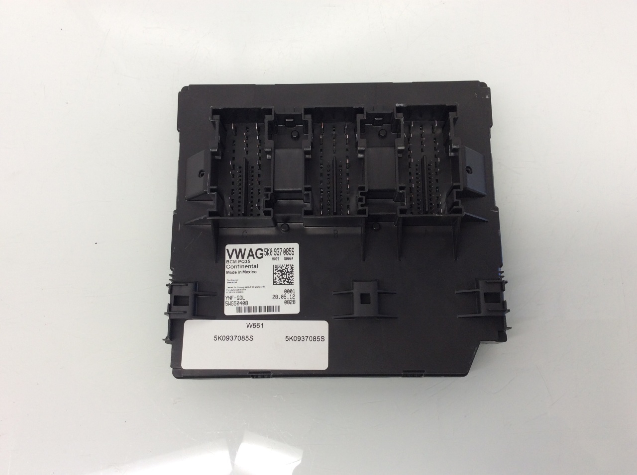 2012 Volkswagen Passat 2.5L Body Control Module BCM 5K0937085S eBay