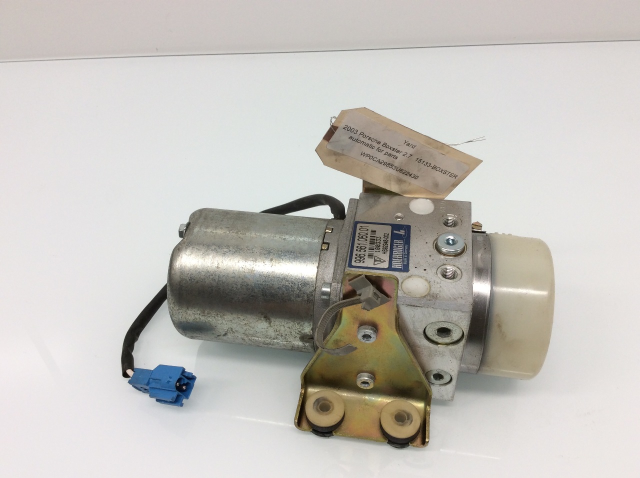 Porsche 911 996 997 convertible top hydraulic pump 99656106001