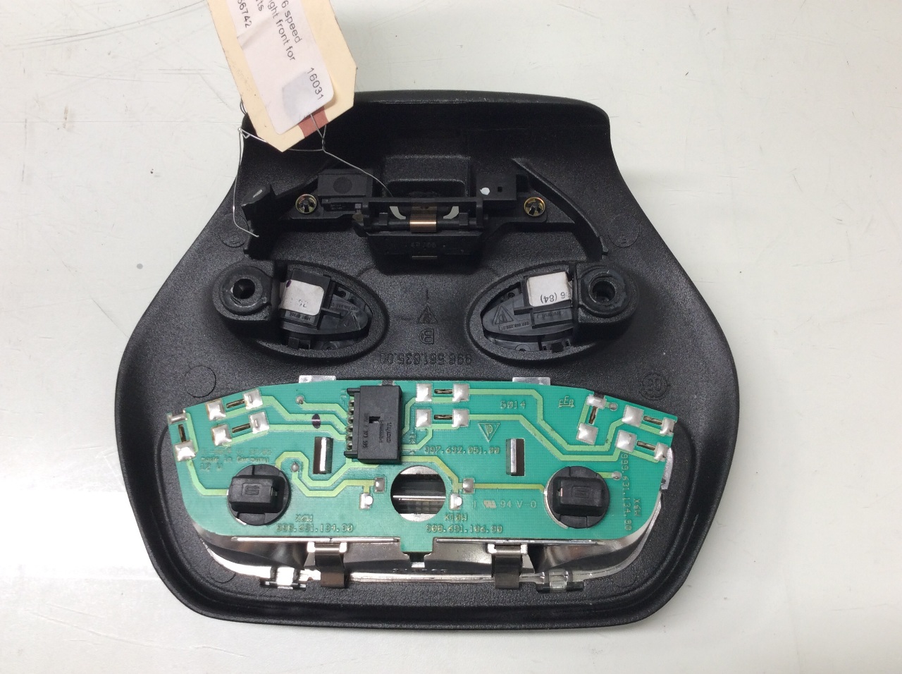 Porsche 911 996 997 Overhead Dome Map Light Switch Console 99656163500 eBay