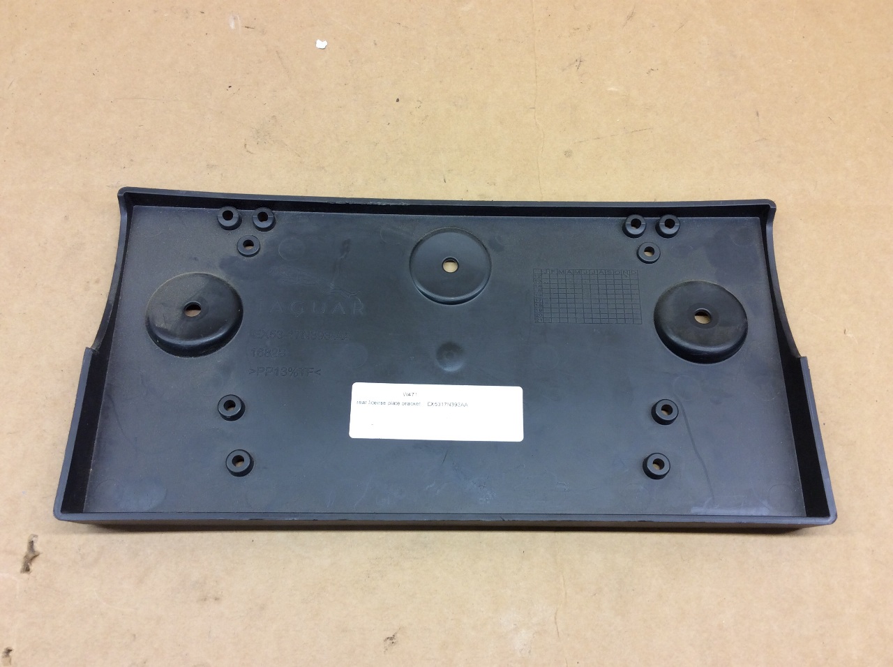 2014 2015 Jaguar FType rear license plate bracket EX5317N393AA eBay
