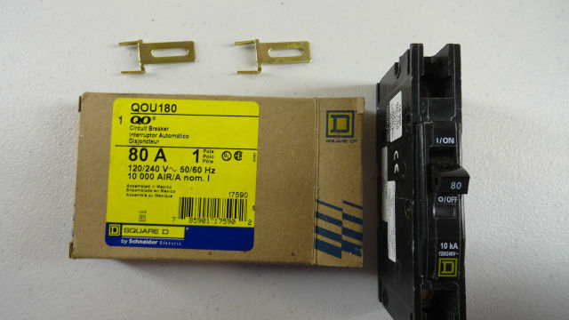 Schneider QUO180 Circuit Breaker 80A New