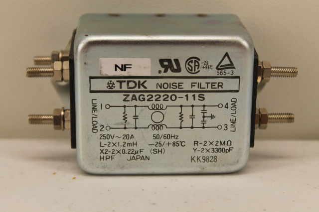 TDK ZAG2220-11S Noise Filter