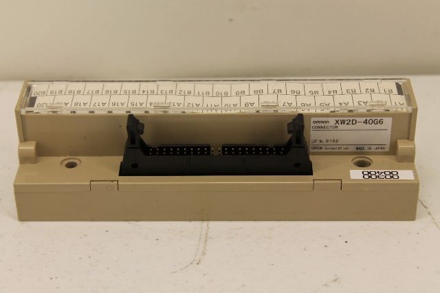 Omron XW2D-40G6 Terminal Block (Lot of 3)
