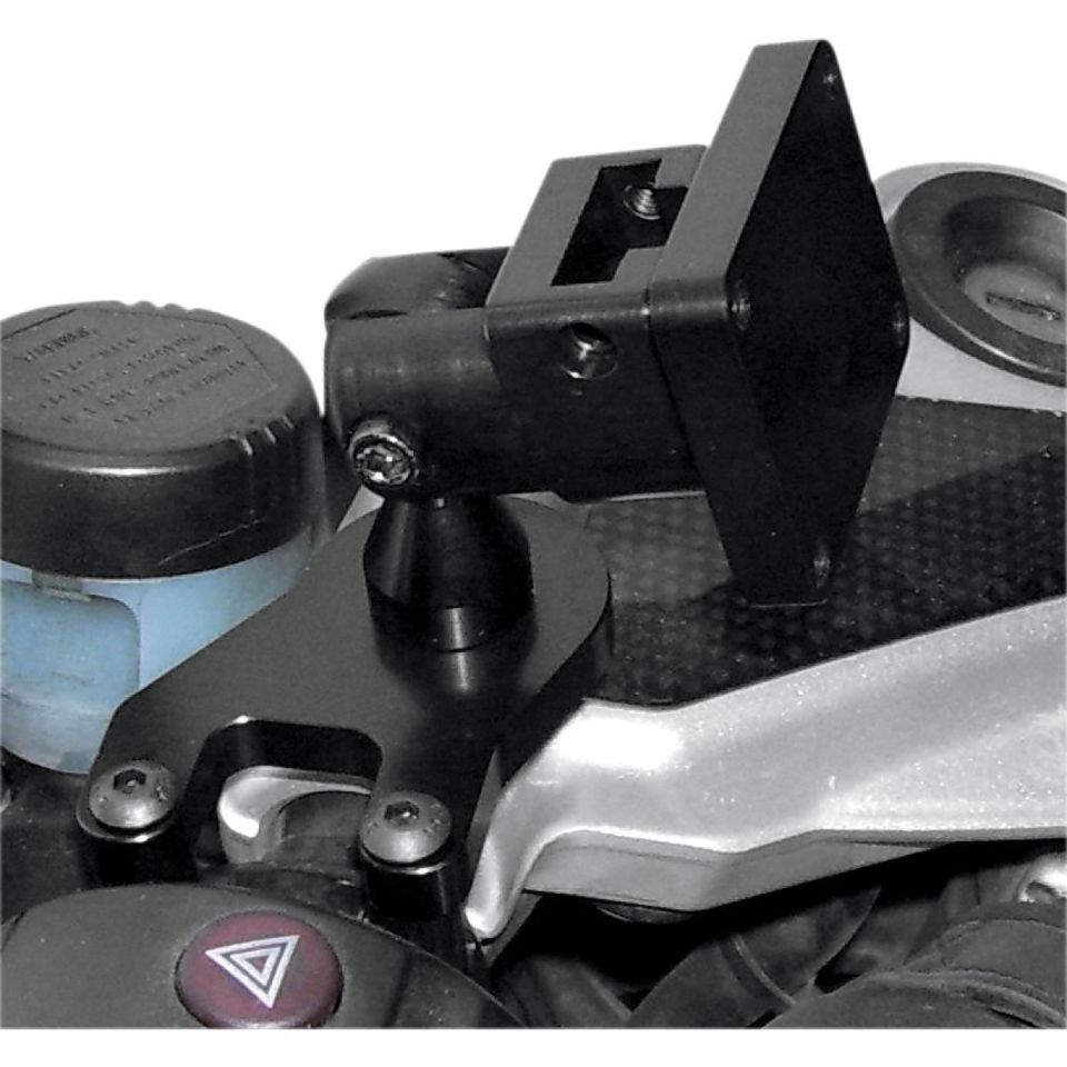 eCaddy Deluxe GPS/Satellite Radio Mount for BMW Desert Dawgs Black ED-BMW-B