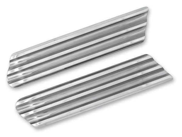 Saddlebag Latch Delete Plates Covingtons Chrome C1007-C