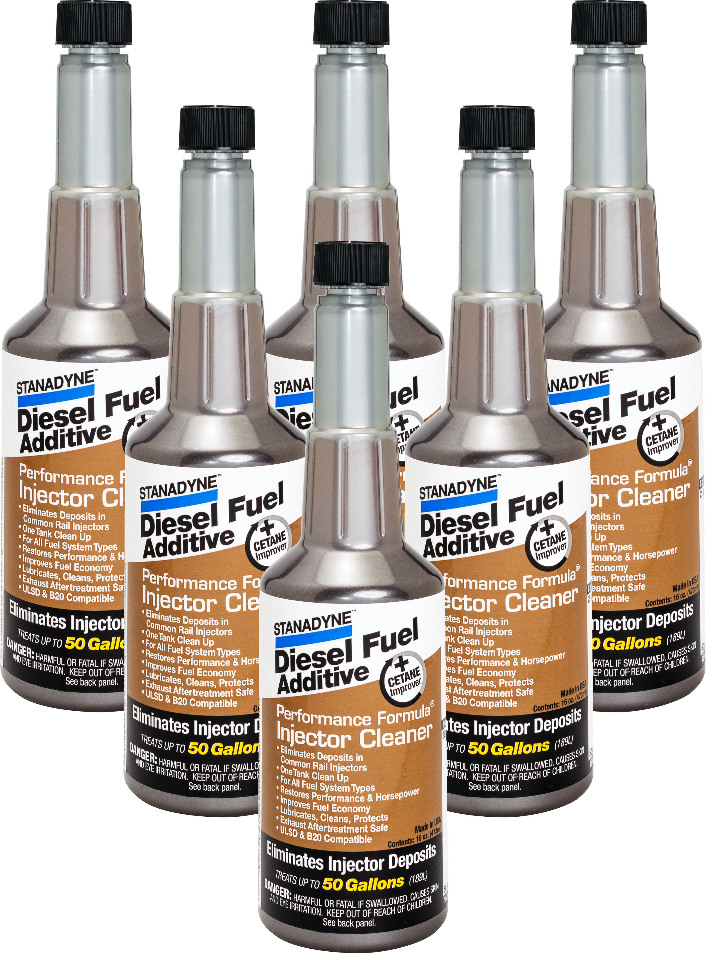 Stanadyne Performance Formula Diesel Injector Cleaner 6 Pack of 16 oz