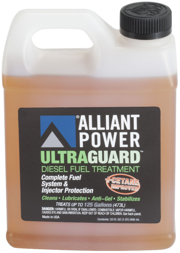 Alliant Power ULTRAGUARD Diesel Fuel Treatment 6 Pack of 32 oz Jugs AP0502 Diamond