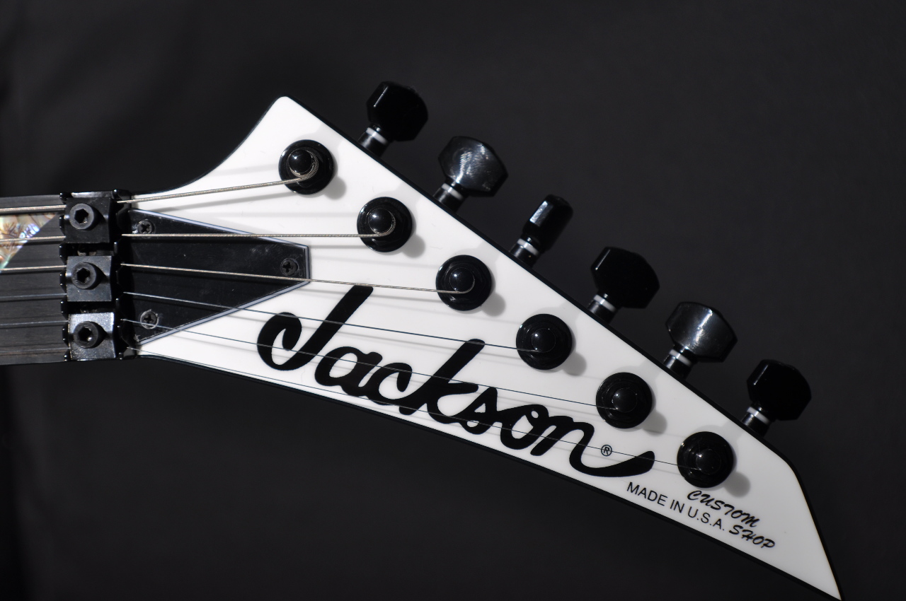 Jackson USA Custom Shop Snow White KE 3H 3Pickup Guitar StreetSoundsNYC