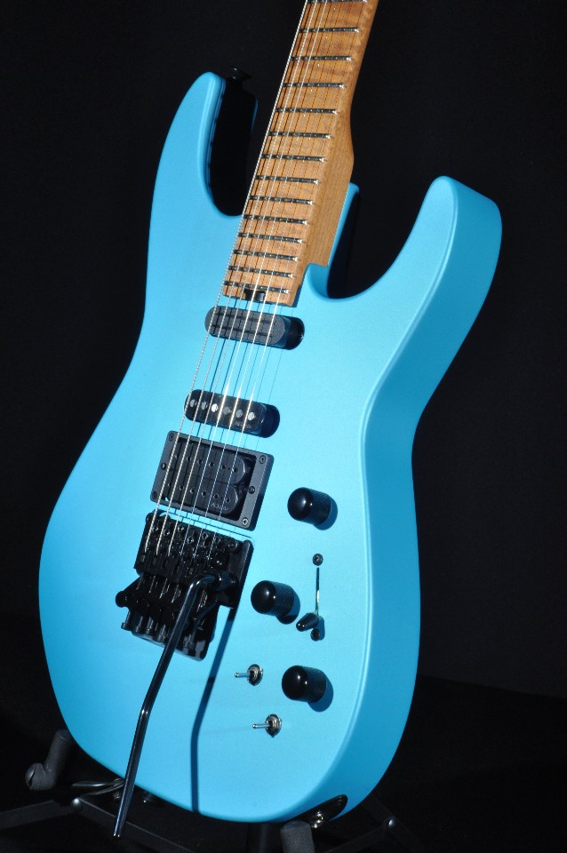 Jackson USA PC1 Phil Collen Signature Guitar Matte Blue Frost W