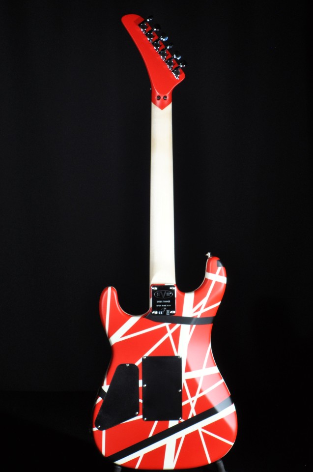 EVH STRIPE SERIES 5150 RED/BLACK/WHITE GUITAR (IN STOCK) StreetSoundsNYC
