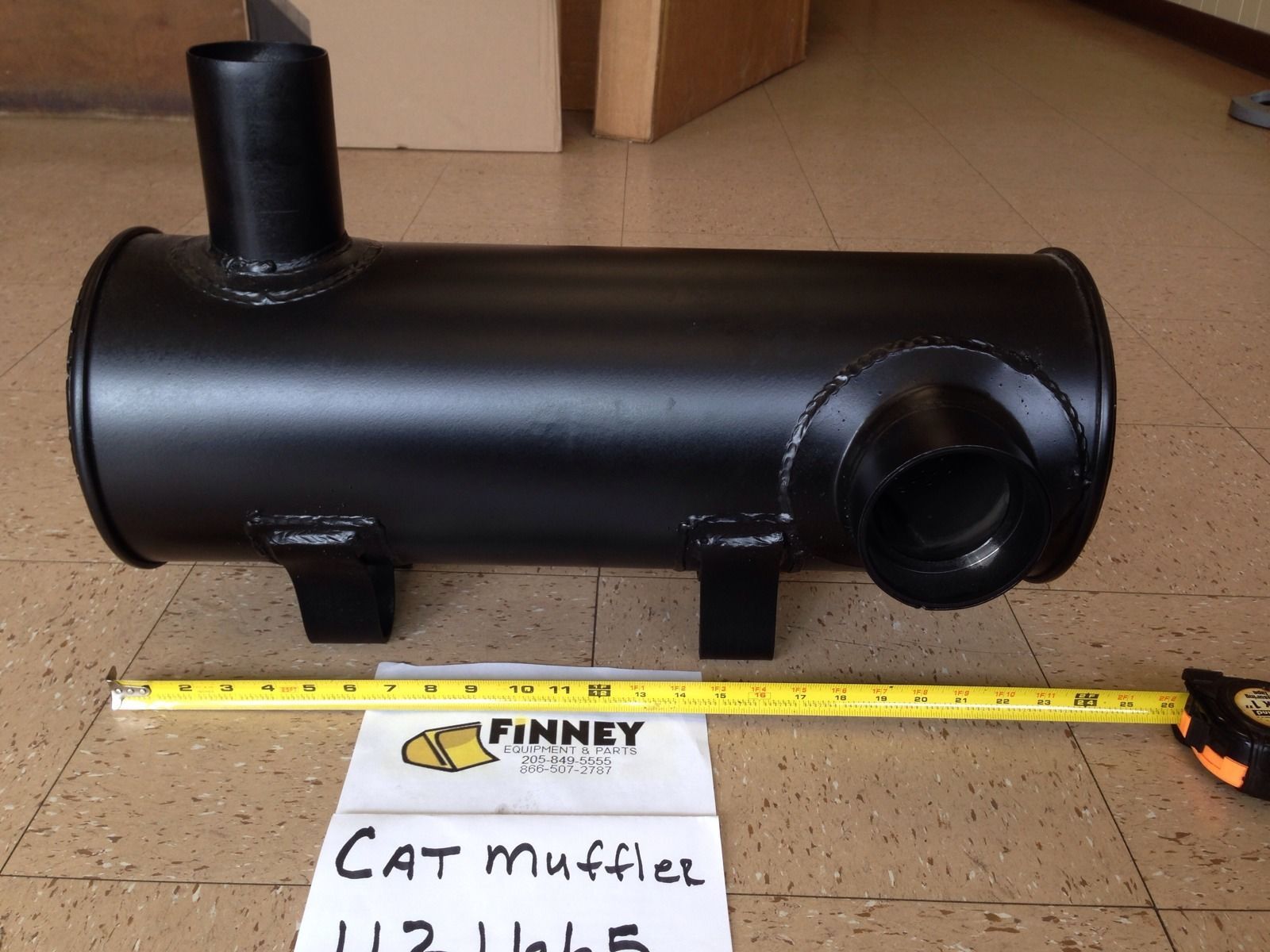 Cat Caterpillar D4H dozer muffler 3204 engine 1121665 1121665 NEW