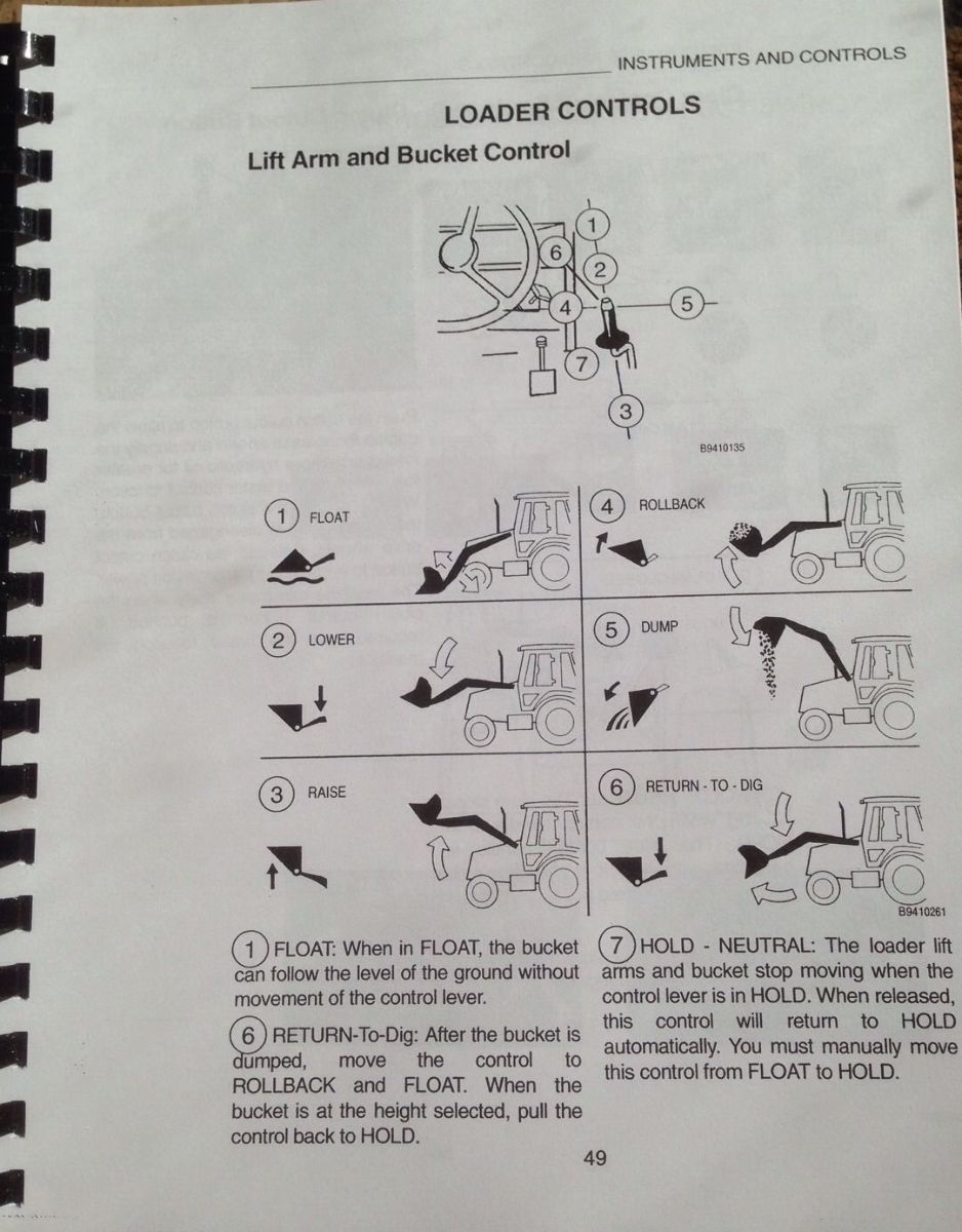 Case 590 Super M Backhoe Operator Manual