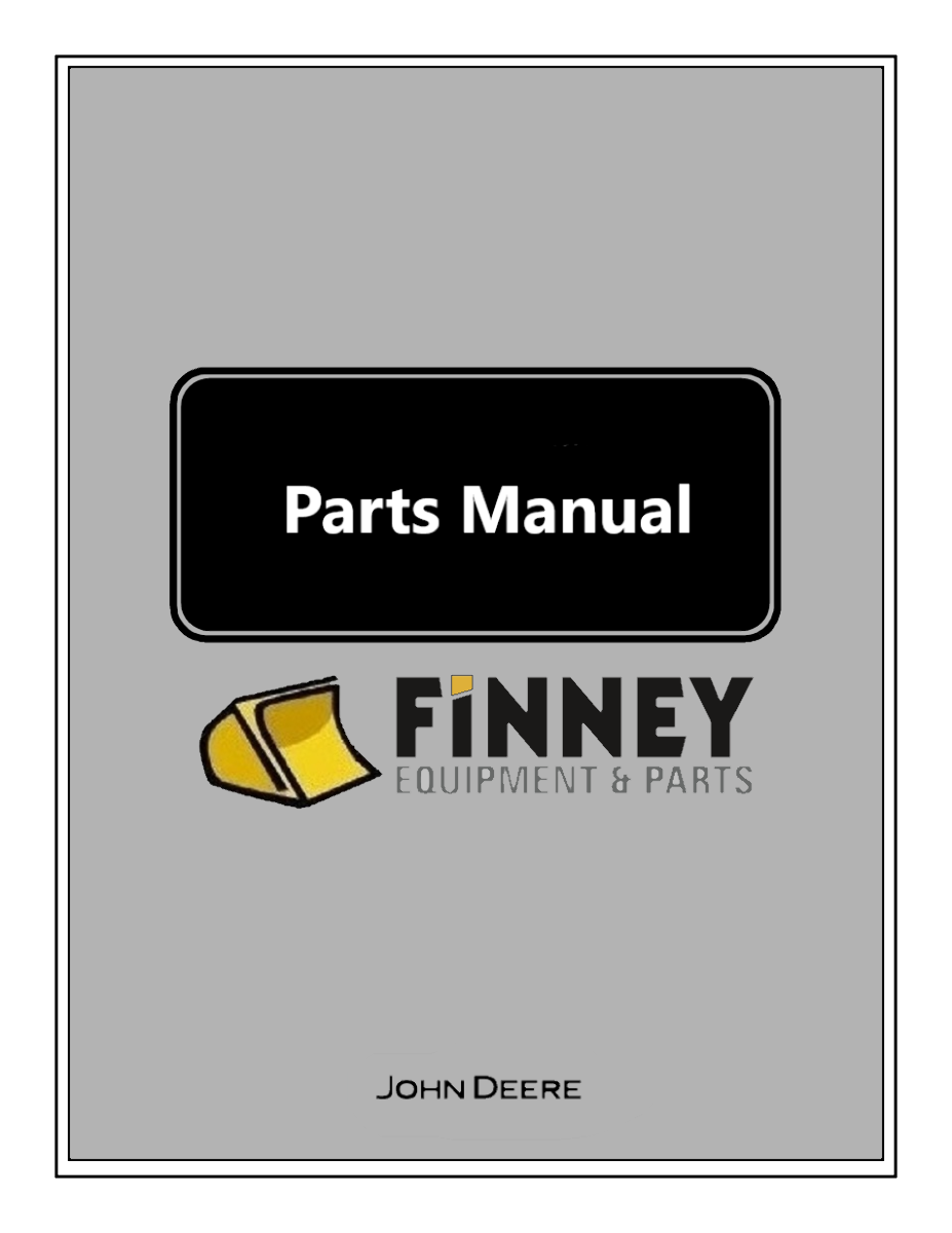 John Deere 310D Parts Manual JD PC2321 Book Finney Equipment and Parts