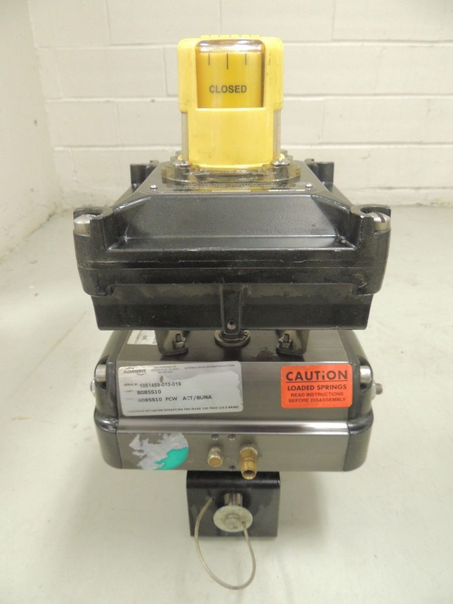 New Flowserve Automax Valve Actuator B085S10 FCW ACT/BUNA 150 PSIG 9479