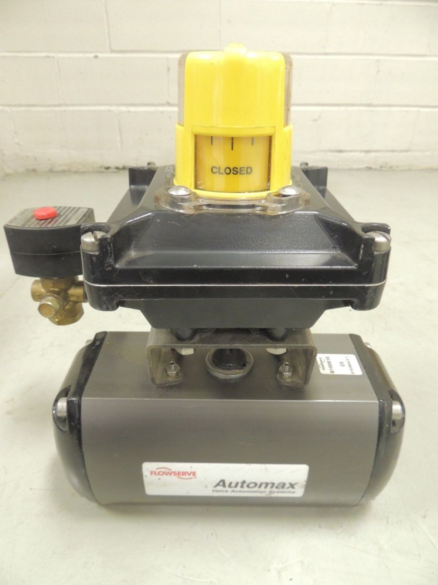 New Flowserve Automax Actuator Valve B100S10 FCW ACT/BUNA 150PSIG E9479NBYV70 eBay
