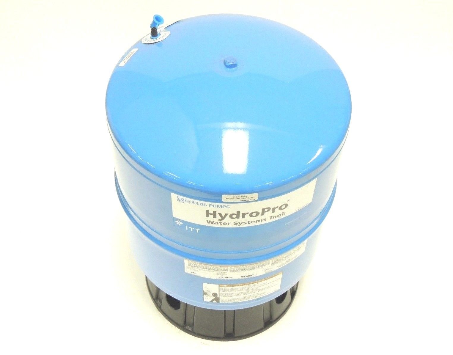 New Goulds Pump Pressure Tank V45 13.9 Gallons, Pre Charge 38 psi, 1