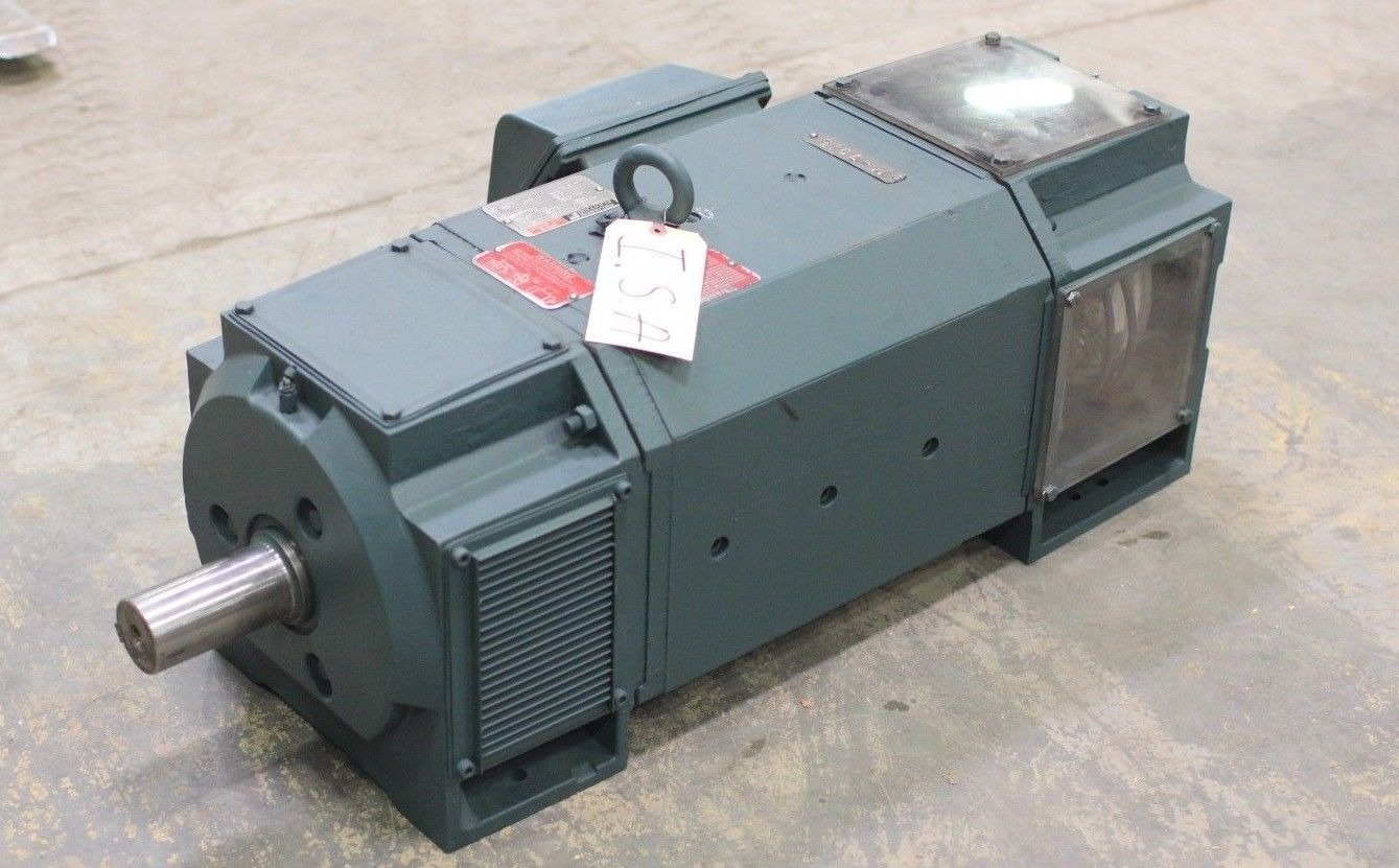 Rebuilt Reliance RPMIII 75 HP DC Motor 02KH512087AD FR C2813ATZ