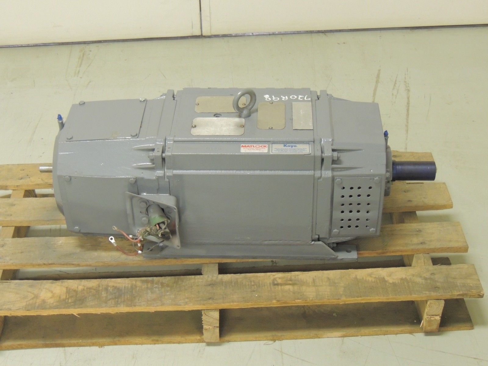 Rebuilt Reliance Electric DC Motor B2112ATZ 20 HP, 1750 RPM/2300 RPM