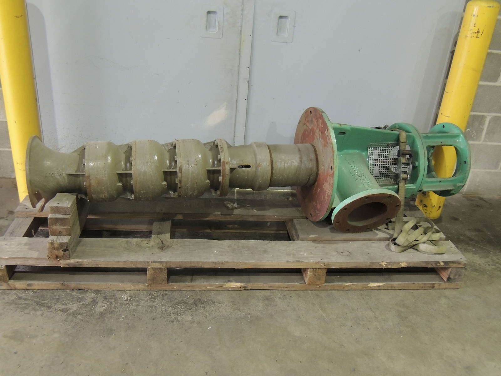 Used Johnston Sulzer Type 12CC Vertical Pump 45 H.P. 1800 RPM, 3 Stage