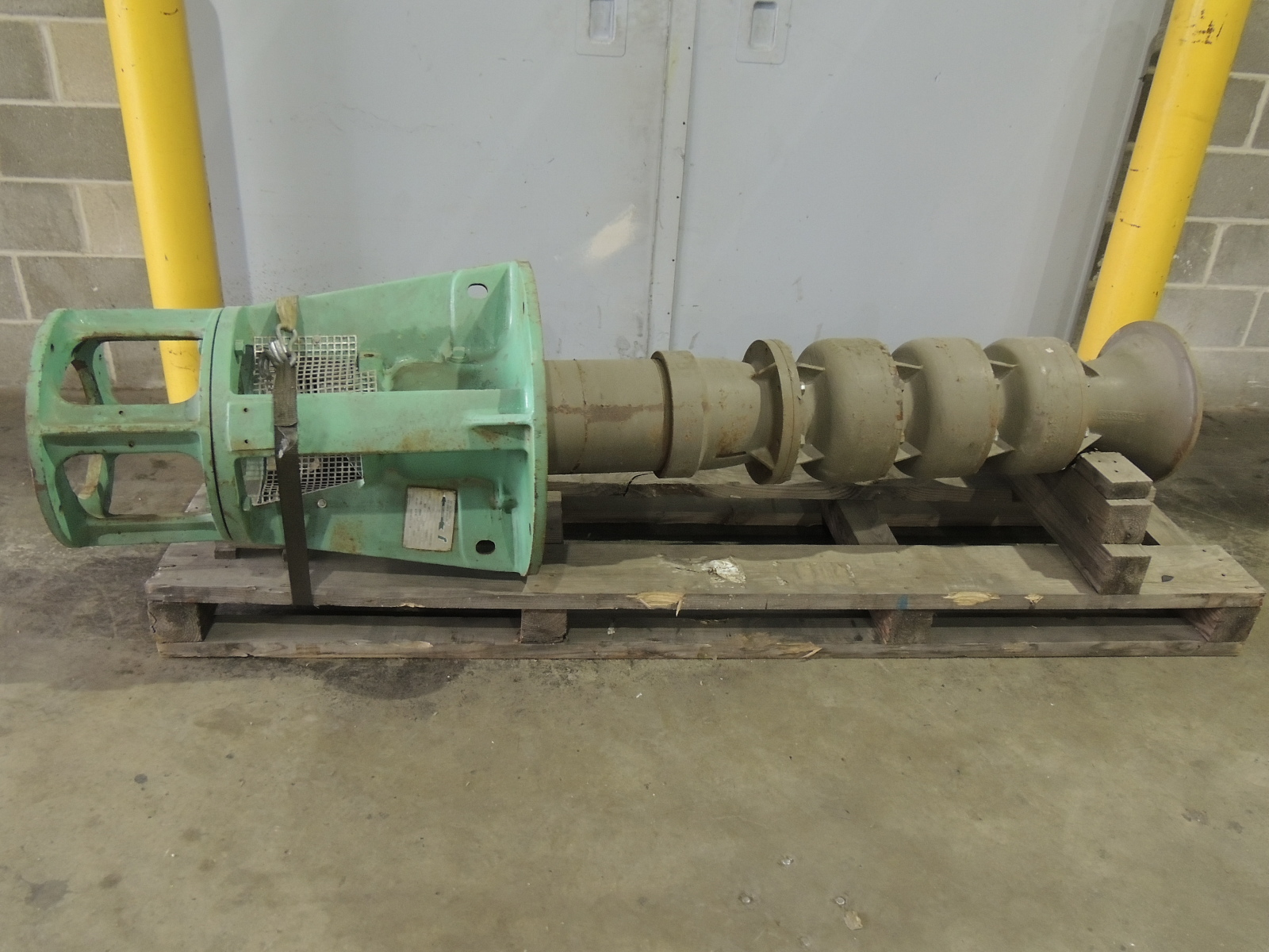 Used Johnston Sulzer Type 12CC Vertical Pump 45 H.P. 1800 RPM, 3 Stage