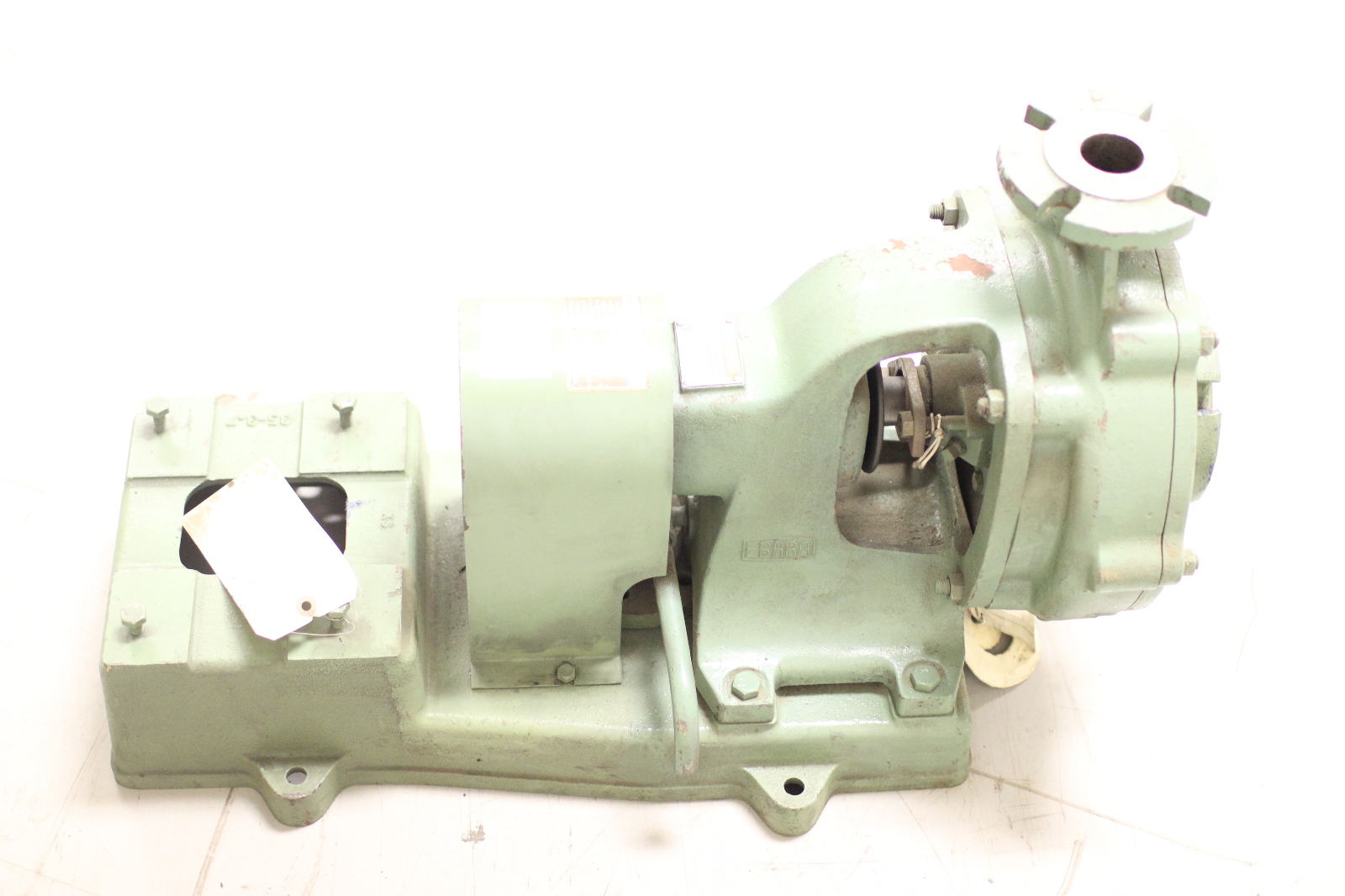 Used Ebara Pump 50X40SALGM Slurry Pump w/ Base