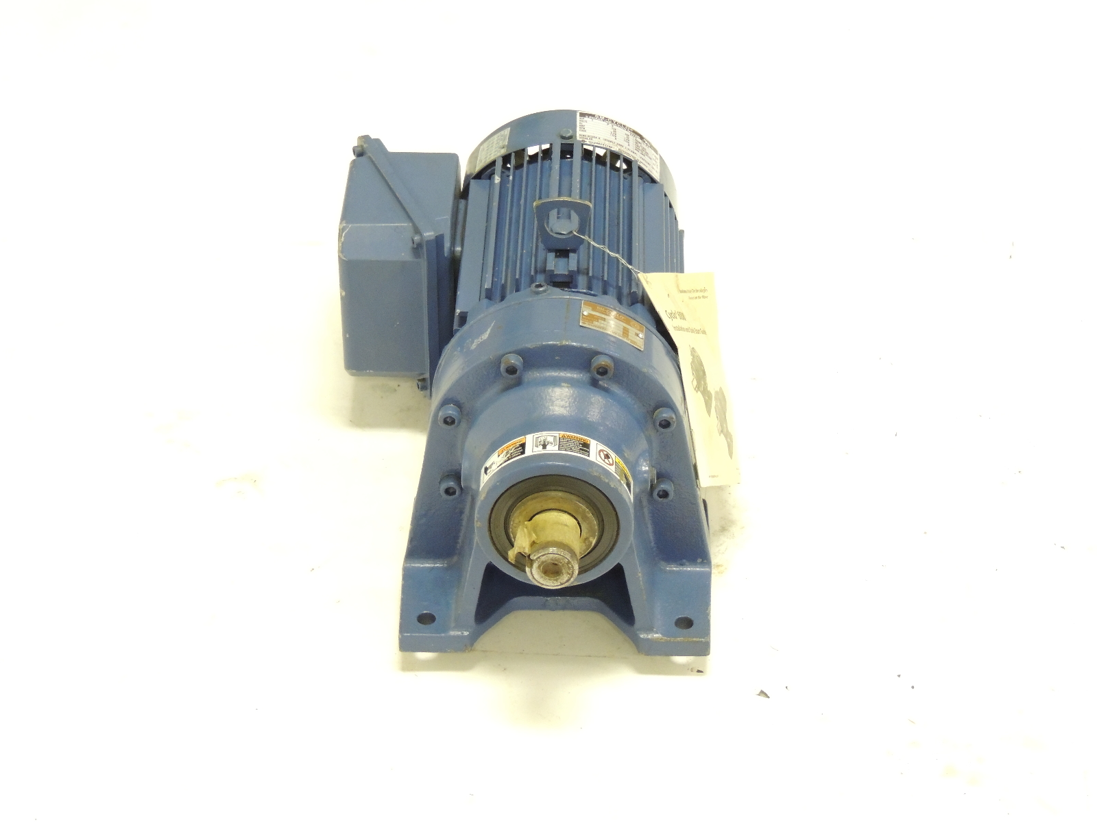 New Sumitomo SM Cyclo Gear Motor CNHM16100YC29 1 H.P, 291 Ratio