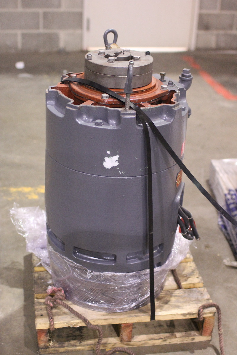 Rblt FairbanksMorse 50 HP Vertical Induction Motor KZKV Hollow Shaft