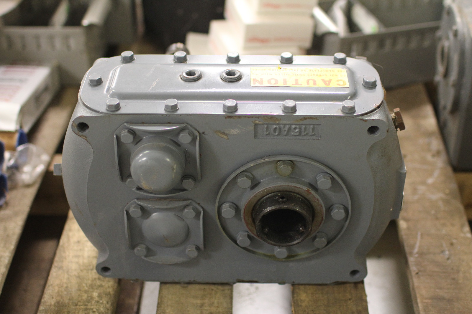 New Dorris Gear Drive 115SM25 Shaft Mount Gear Reducer