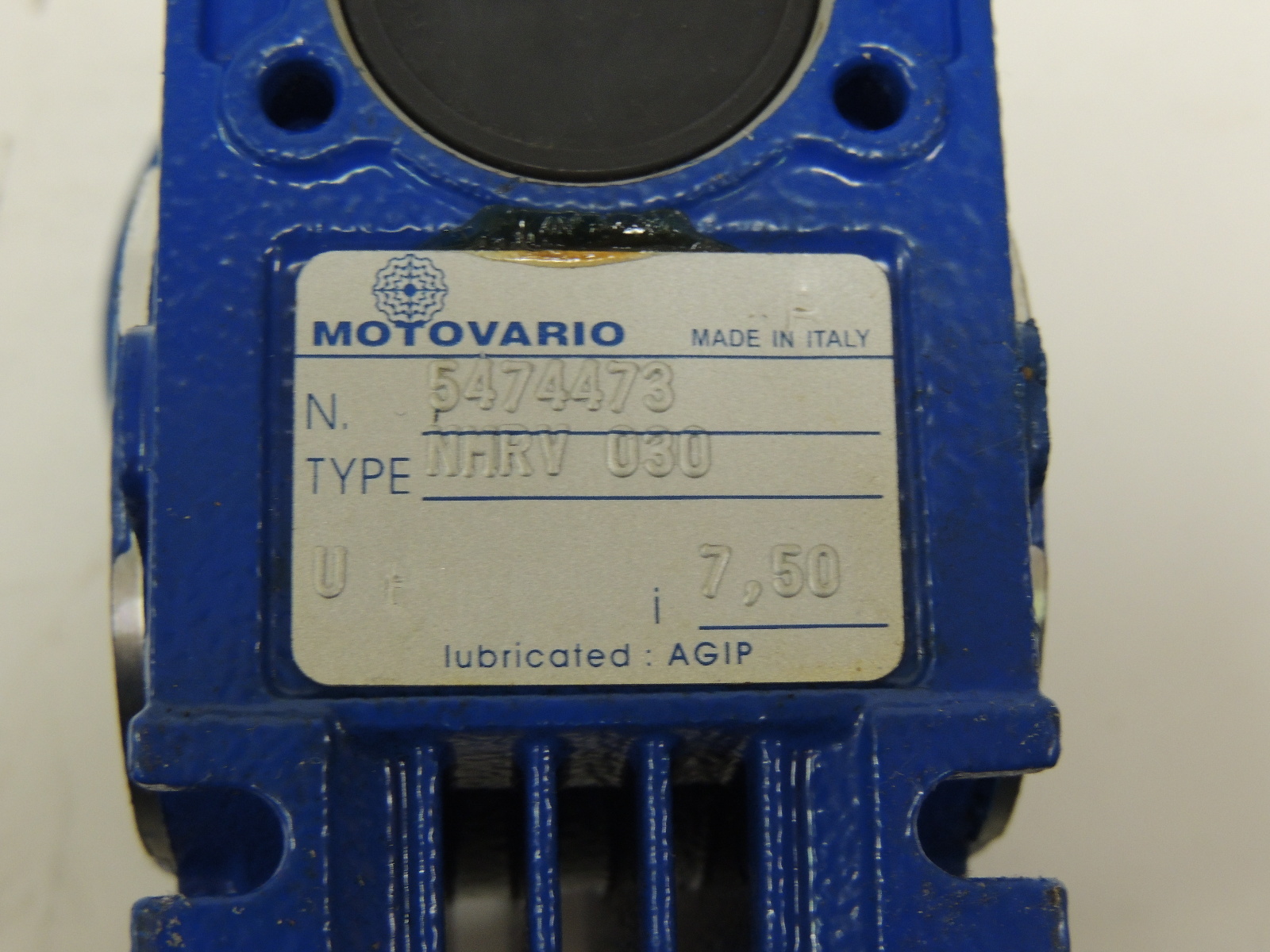 New Motovario Gearbox 5474473 Type NMRV 030