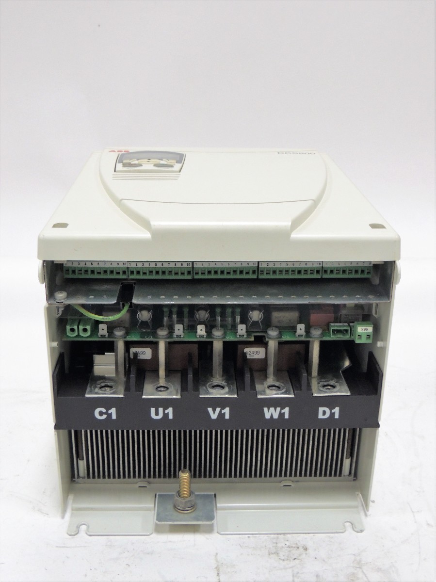 Rblt ABB DC Drive DCS800S01023005 60/125 HP, 240/500 Armature, 240/