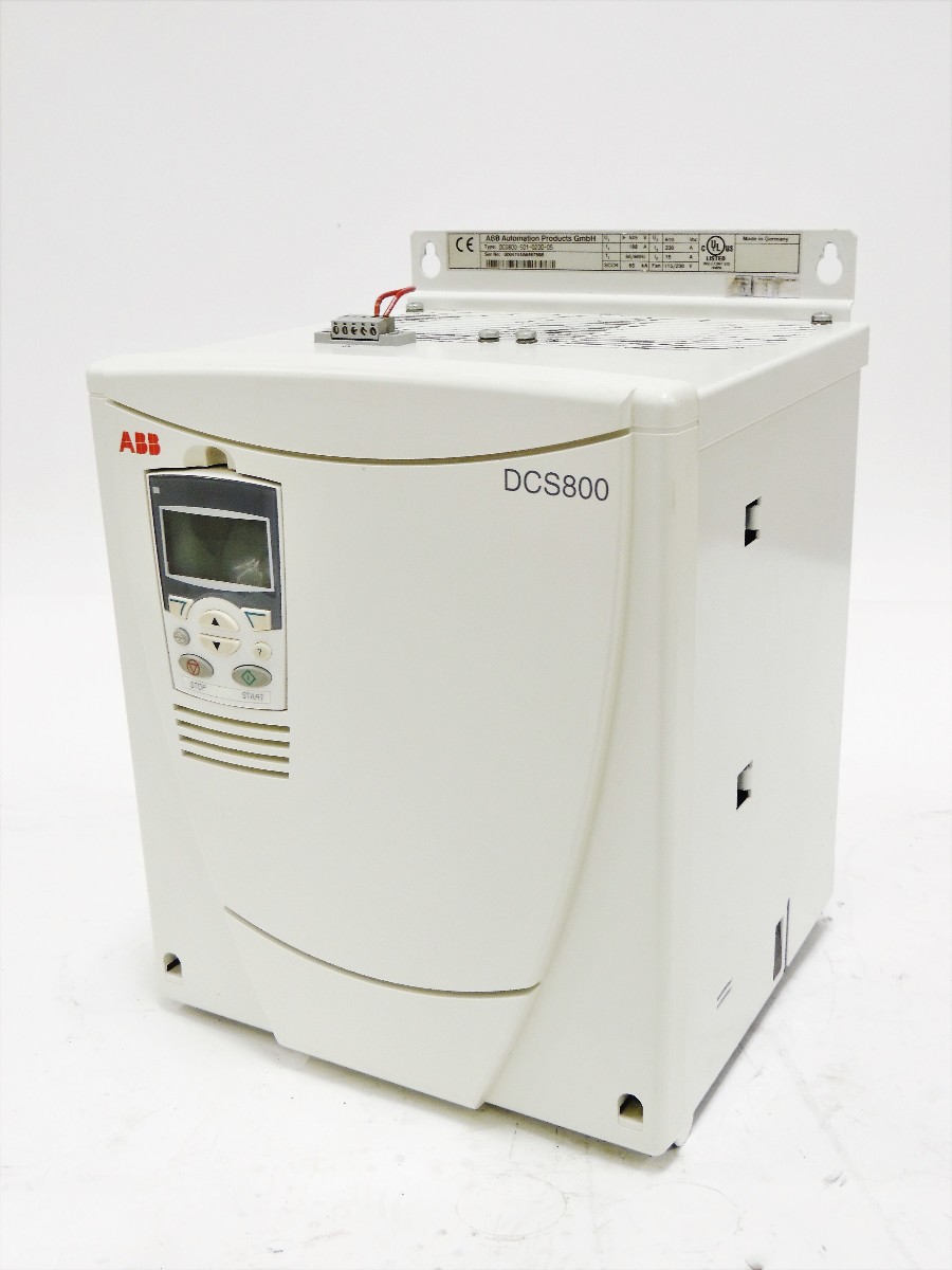 Rblt ABB DC Drive DCS800S01023005 60/125 HP, 240/500 Armature, 240/